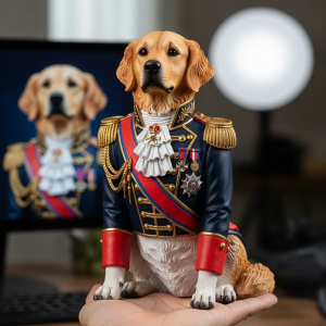 Renaissance Pet 3D Figurine